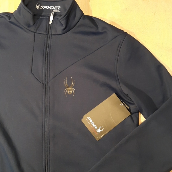 Spyder Boundary T-Neck mens Large NWT Sweater - Picture 2 of 9